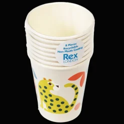 Rex London Paper cups (pack of 8) - Wild Wonders Online