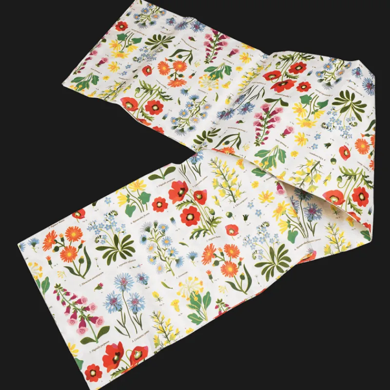 Rex London Paper tablecloth (180 x 120cm)- Wild Flowers Hot