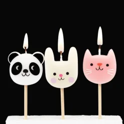 Rex London Party cake candles (set of 6) - Miko and Friends Online