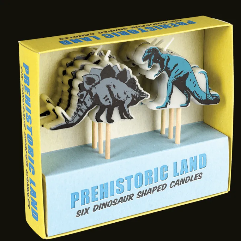 Rex London Party cake candles (set of 6) - Prehistoric Land Outlet