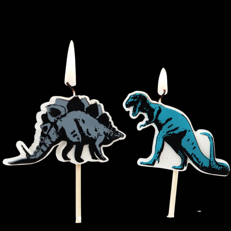 Rex London Party cake candles (set of 6) - Prehistoric Land Outlet