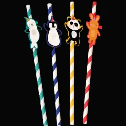 Rex London Party straws (pack of 4) - Party Animals Sale