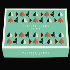 Rex London Playing cards in a box - Two decks Hot