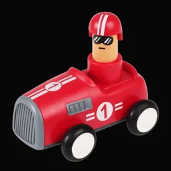 Rex London Push down action racing car - Red Best