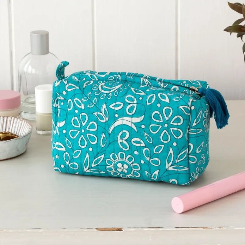 Rex London Quilted makeup bag - Radhika Discount