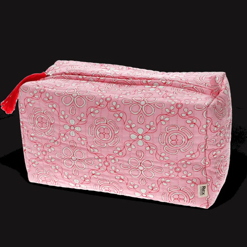Rex London Quilted wash bag - Anushka Discount