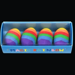 Rex London Rainbow egg erasers (set of 4) New