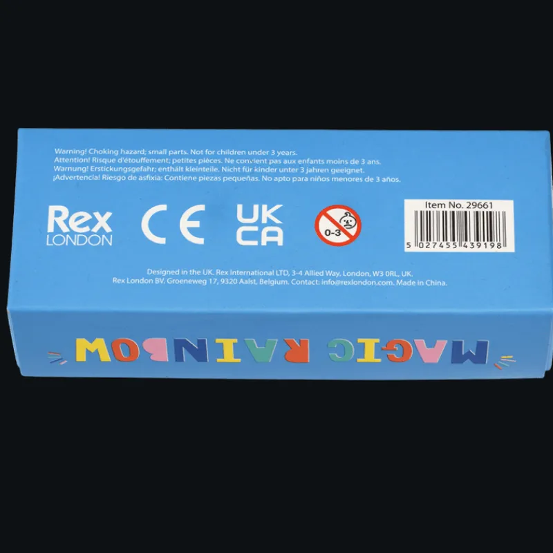 Rex London Rainbow egg erasers (set of 4) New