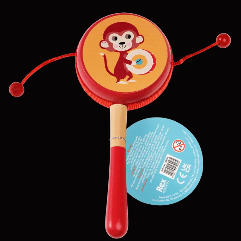Rex London Rattle drum - Animal Band Hot