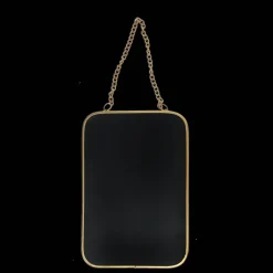 Rex London Rectangular hanging mirror (15.5cm x 10.5cm) - Gold tone Sale