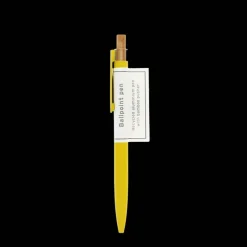 Rex London Recycled ballpoint pen - Yellow Sale