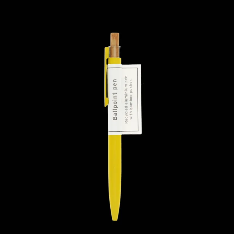 Rex London Recycled ballpoint pen - Yellow Sale