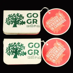 Rex London Recycled cement bag coin purse New