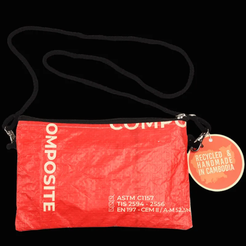 Rex London Recycled cement bag travel pouch Best