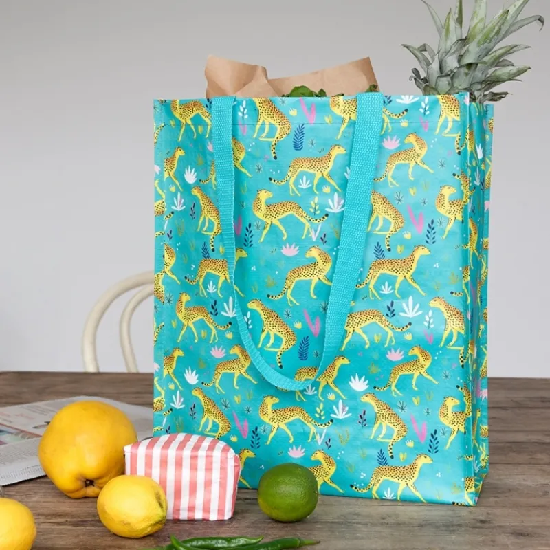 Rex London Recycled shopping bag - Cheetah New