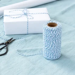 Rex London Roll of twine (100m) - Blue and white Sale