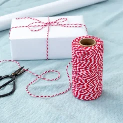 Rex London Roll of twine (100m) - Red and white New