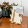 Rex London Rounded standing brass frame 13x18cm Hot
