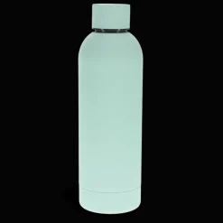 Rex London Rubber coated steel bottle 500ml - Eggshell blue Clearance
