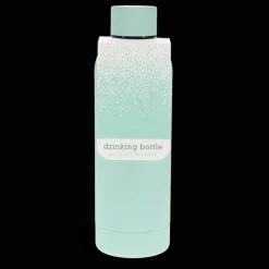 Rex London Rubber coated steel bottle 500ml - Eggshell blue Clearance