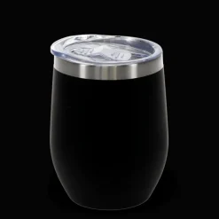 Rex London Rubber coated travel cup 350ml - Black Outlet