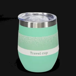 Rex London Rubber coated travel cup 350ml - Mint green Outlet