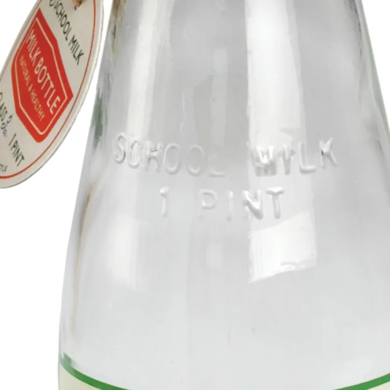 Rex London School milk bottle (1 pint) Hot