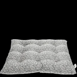 Rex London Seat pad cushion (37x37cm) - Grey leaf Sale