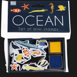 Rex London Set of mini stamps - Ocean Animals Discount