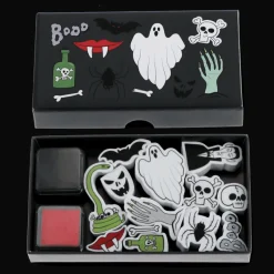 Rex London Set of mini stamps - Spooky Fashion