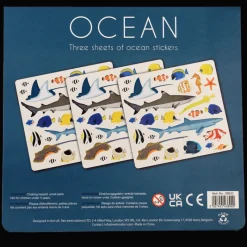 Rex London Shark stickers (3 sheets) - Ocean animals Discount