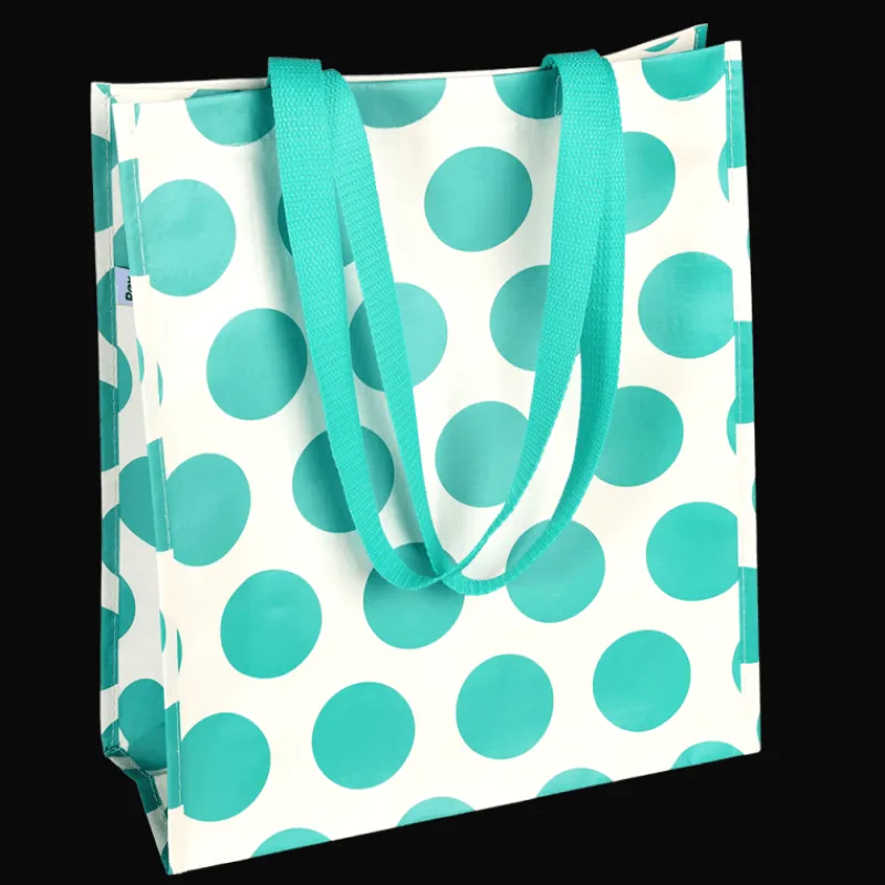 Rex London Shopping bag - Spotlight turquoise on white Discount