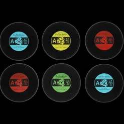 Rex London Silicone coasters (set of 6) - Vinyl record Discount