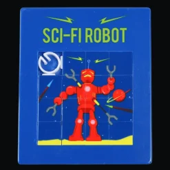Rex London Slide puzzle - Sci-fi robot Online