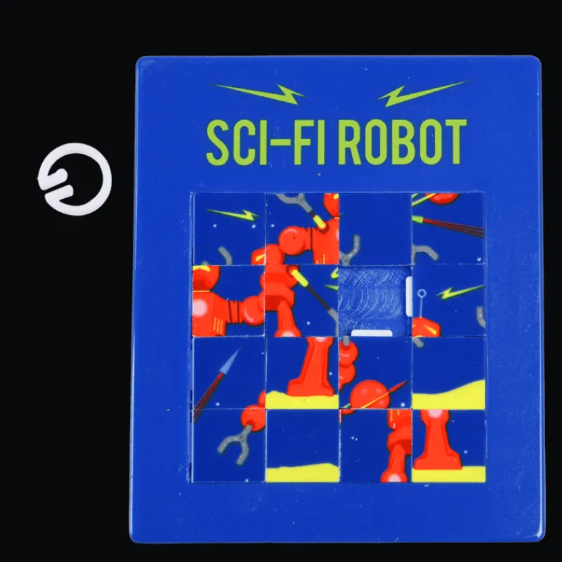 Rex London Slide puzzle - Sci-fi robot Online