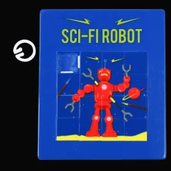 Rex London Slide puzzle - Sci-fi robot Online