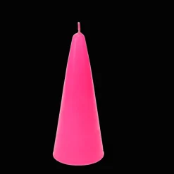 Rex London Small cone candle - Bright Pink Hot