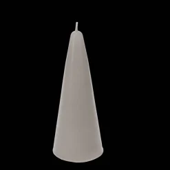 Rex London Small cone candle - Light Grey Hot