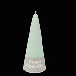Rex London Small cone candle - Mint Green Clearance