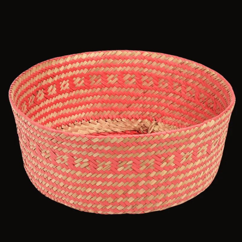 Rex London Small seagrass belly basket - Coral Online