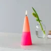 Rex London Small two-colour cone candle - Pink-orange Sale