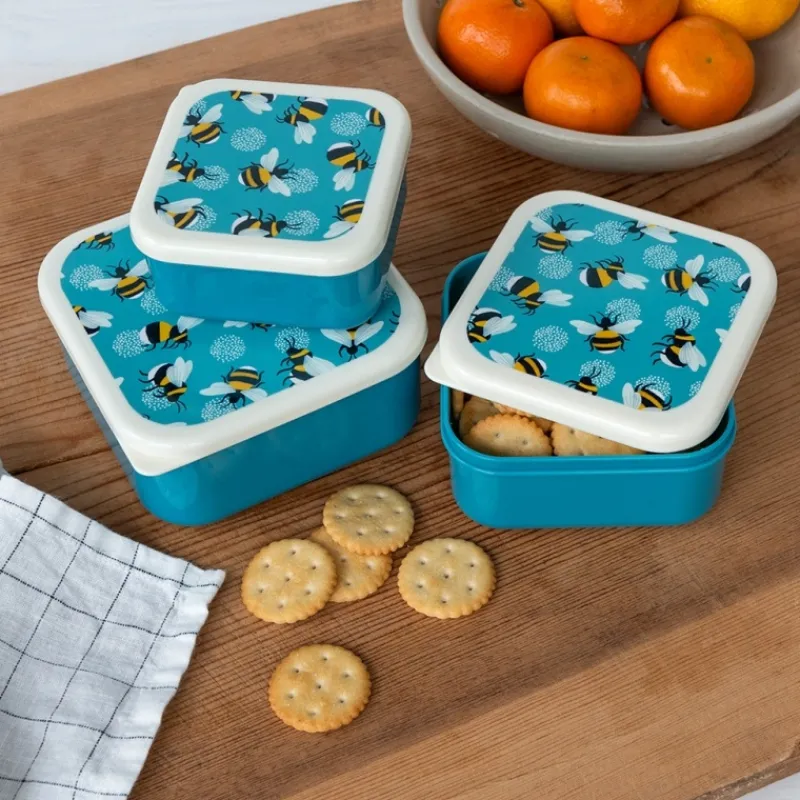 Rex London Snack boxes (set of 3) - Bumblebee Sale