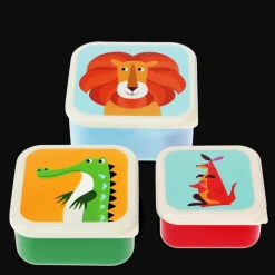 Rex London Snack boxes (set of 3) - Colourful Creatures Hot