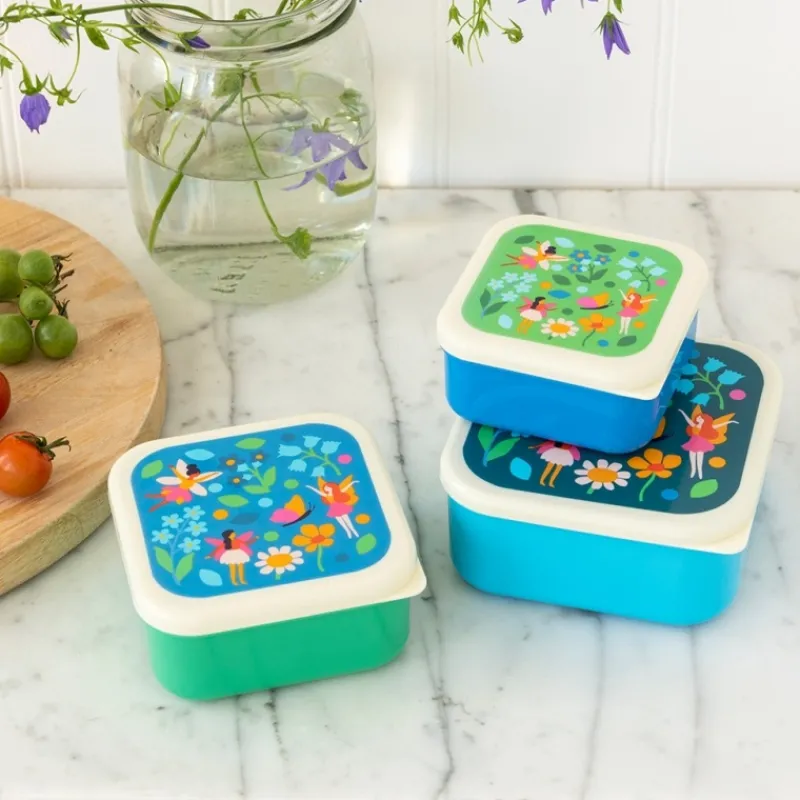 Rex London Snack boxes (set of 3) - Fairies in the Garden Hot