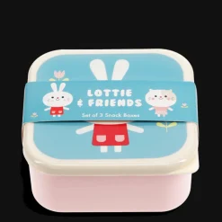 Rex London Snack boxes (set of 3) - Lottie and Friends Discount