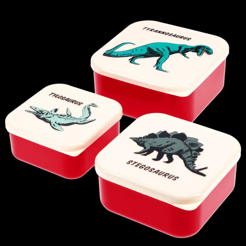 Rex London Snack boxes (set of 3) - Prehistoric Land Hot