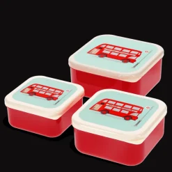 Rex London Snack boxes (set of 3) - TfL Routemaster Bus Clearance