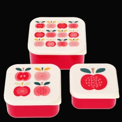 Rex London Snack boxes (set of 3) - Vintage Apple Hot