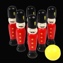 Rex London Soldier skittles wooden toy Sale