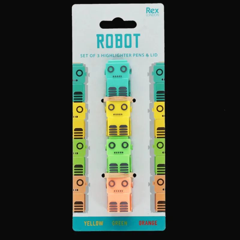 Rex London Stackable highlighters set - Robot Online